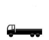 Flatbed truck/flat-bed truck with extended cabin
