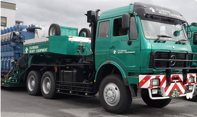 重量物の運搬 – (株)藤原重機 ー 重量物の運搬、機械設置組み立て解体