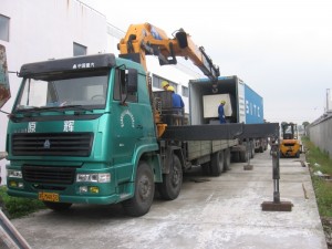 射出成形機のバン出し